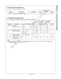 MM74HC14SJ Datasheet Page 4