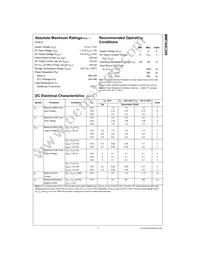 MM74HC259MX Datasheet Page 3