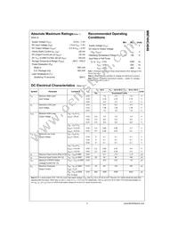 MM74HC4046SJX Datasheet Page 3