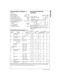 MM74HC594MX Datasheet Page 3