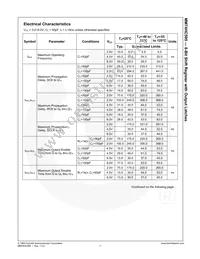 MM74HC595N Datasheet Page 8