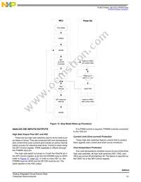 MM908E624ACDWB Datasheet Page 21