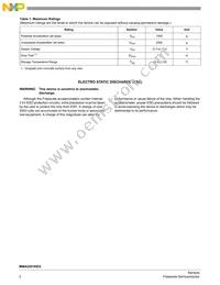 MMA2201EG Datasheet Page 2