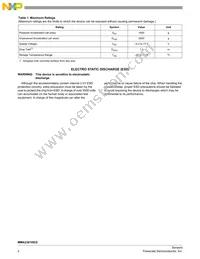 MMA2301EG Datasheet Page 2