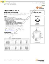 MMA5212LWR2 Datasheet Cover