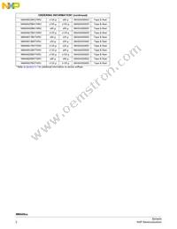 MMA6827BKCWR2 Datasheet Page 2