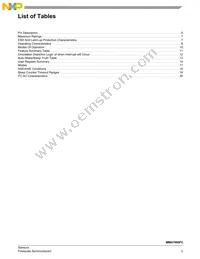 MMA7660FCT Datasheet Page 3