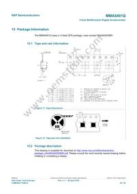 MMA8491QT Datasheet Page 20