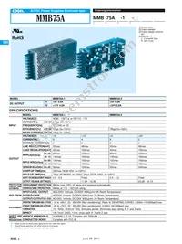 MMB75A-2-N Datasheet Page 3