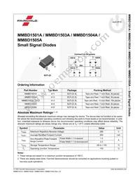 MMBD1505A_D87Z Datasheet Page 2