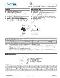 MMBD2004SW-7-F Datasheet Cover