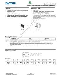 MMBD3004BRM-7-F Datasheet Cover