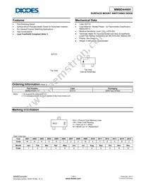 MMBD4448H-7 Datasheet Cover