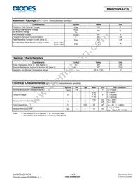 MMBD5004C-7 Datasheet Page 2