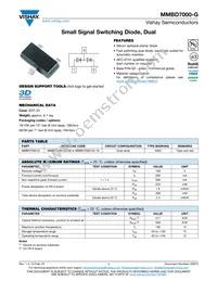 MMBD7000-G3-08 Datasheet Cover