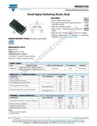 MMBD7000-HE3-18 Datasheet Cover