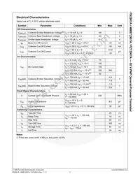 MMBT2907-D87Z Datasheet Page 4