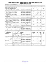 MMBT3904WT1 Datasheet Page 3