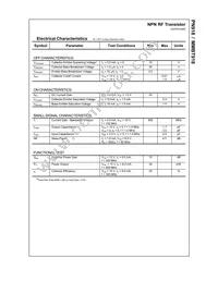 MMBT918 Datasheet Page 2