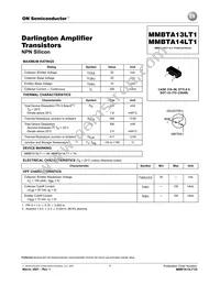 MMBTA14 Datasheet Cover