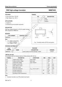 MMBTA92 Datasheet Page 3