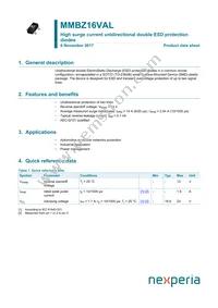 MMBZ16VALVL Datasheet Cover