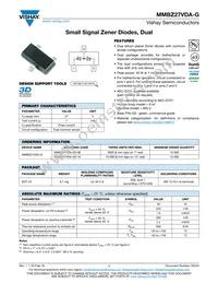 MMBZ27VDA-G3-08 Datasheet Cover