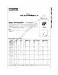 MMBZ5255B Datasheet Cover