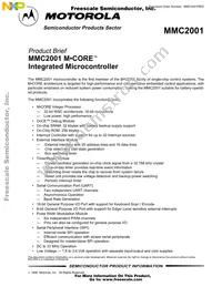 MMC2001HCAB33B Datasheet Cover