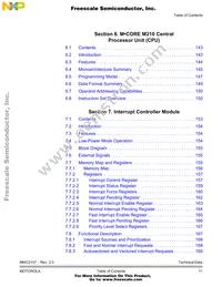 MMC2107CFCAF33 Datasheet Page 11