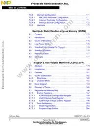 MMC2107CFCAF33 Datasheet Page 12