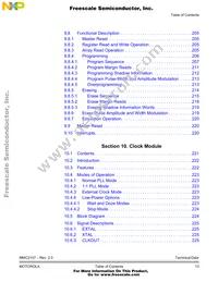 MMC2107CFCAF33 Datasheet Page 13