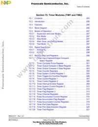 MMC2107CFCAF33 Datasheet Page 17