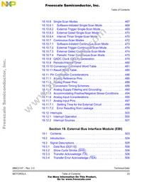 MMC2107CFCAF33 Datasheet Page 23