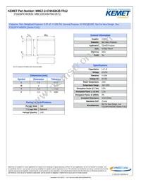 MMC7.3474K63K35TR12 Datasheet Cover