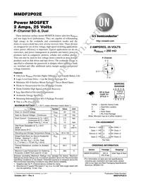 MMDF2P02ER2G Datasheet Cover