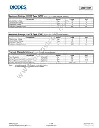 MMDT2227-7 Datasheet Page 2