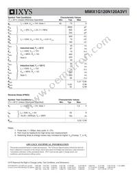 MMIX1G120N120A3V1 Datasheet Page 2