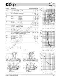 MMO75-16IO1 Datasheet Page 2