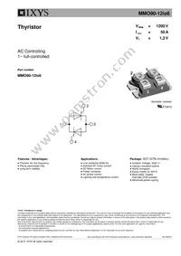 MMO90-12IO6 Datasheet Cover