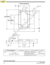 MMRF1004GNR1 Datasheet Page 20