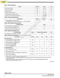 MMRF1017NR3 Datasheet Page 2