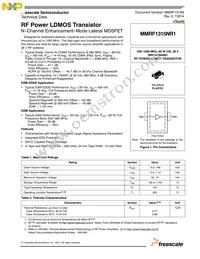 MMRF1315NR1 Datasheet Cover