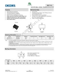 MMST5551Q-7-F Datasheet Cover