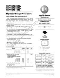 MMT05A310T3G Datasheet Cover
