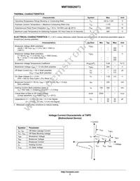 MMT08B260T3G Datasheet Page 2