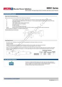 MMV1S0505SC Datasheet Page 4