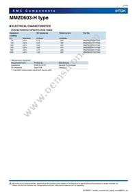 MMZ0603S800HT000 Datasheet Page 7