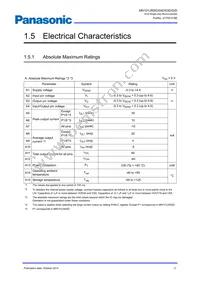 MN101LR05DXW Datasheet Page 19