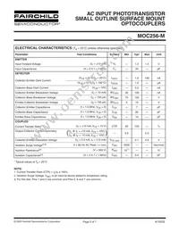 MOC256R2VM Datasheet Page 2
